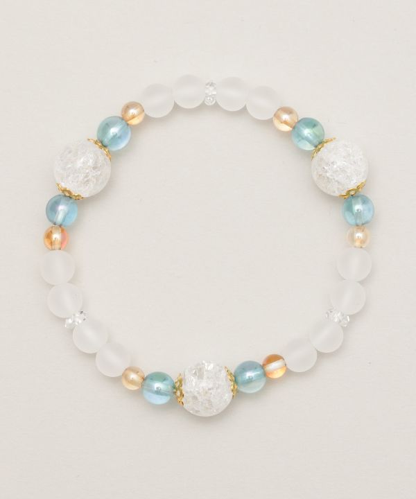 HIYORI - Triangle Frosty Crystal Bracelet