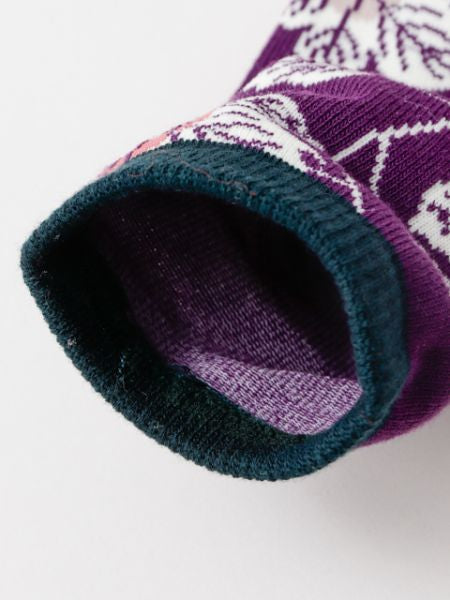 Grape Leaves TABI Socks  23-25cm