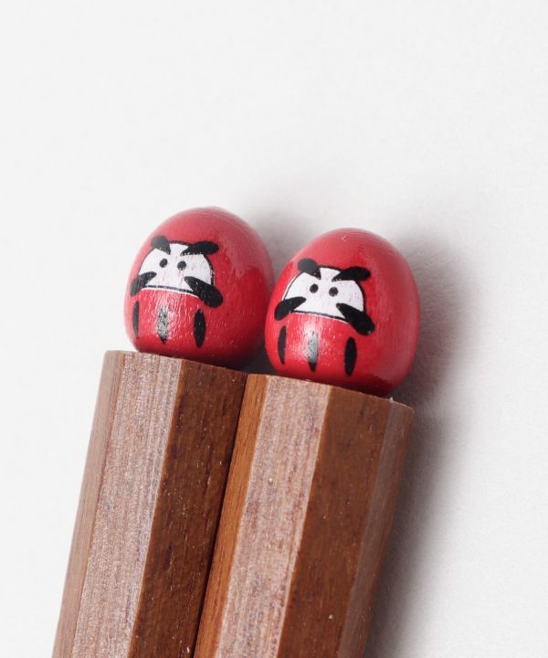 Auspicious Octagonal Chopsticks - DARUMA - L