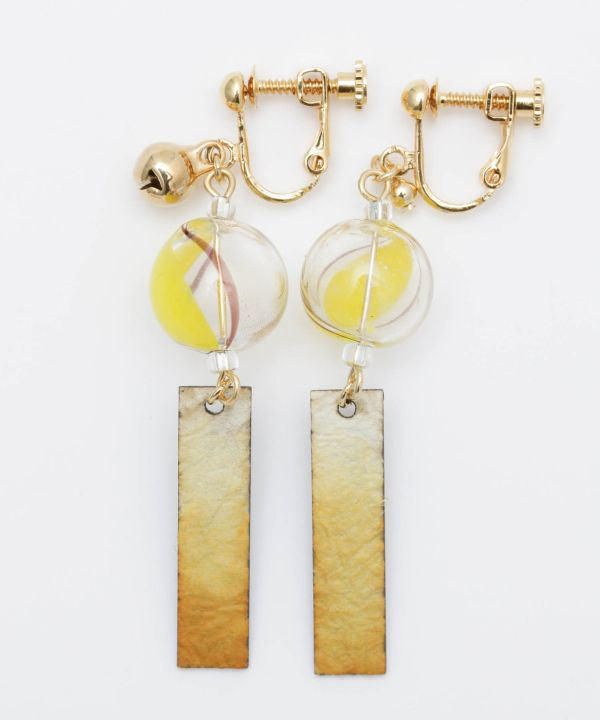 FURIN Wind Chime Clip Earrings