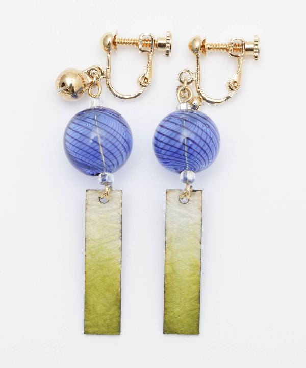 FURIN Wind Chime Clip Earrings