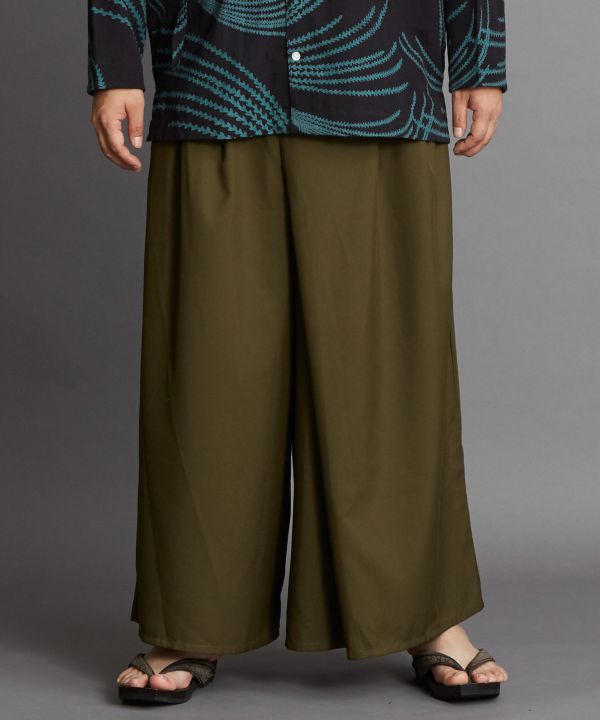 HAKAMA Wide Leg Pants