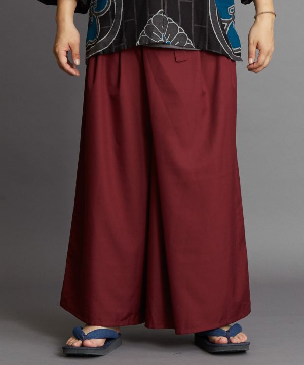 HAKAMA Wide Leg Pants