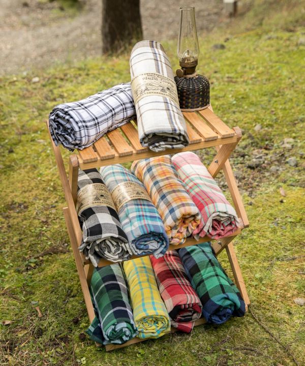 ETAWA Woven Cotton Plaid Multi Cloth L