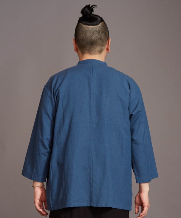 SHOSEI Band Collar Shirt