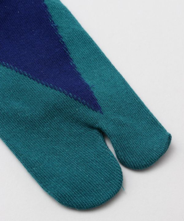 Japanese Bi Color TABI Socks 23-25cm