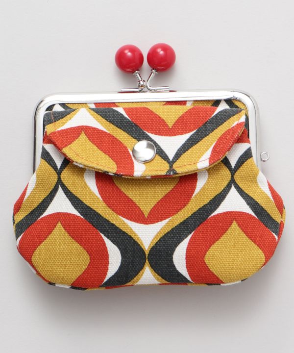 Classy Retro Twin GAMAGUCHI Purse