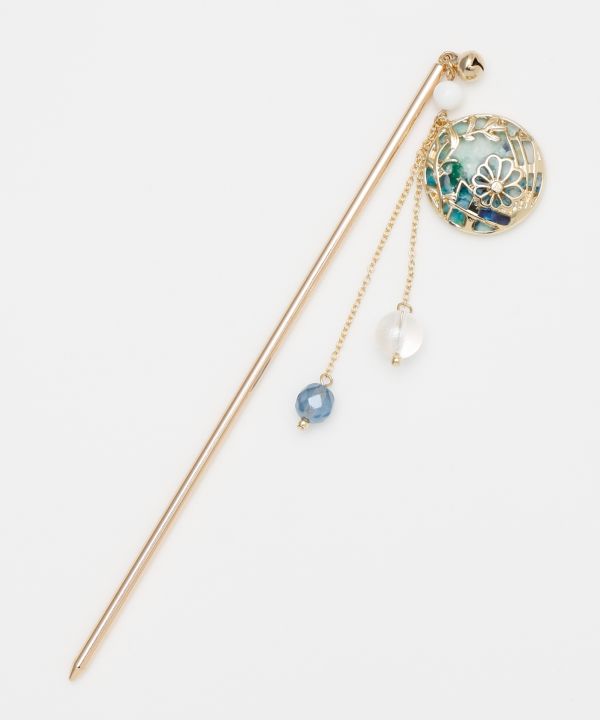 TEMARI KANZASHI Hair Stick - Flower