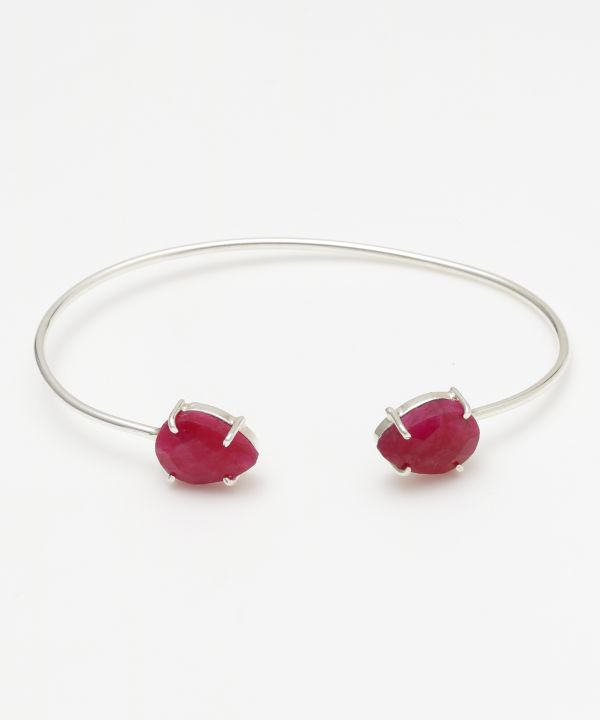 Ruby Quartz Bangle