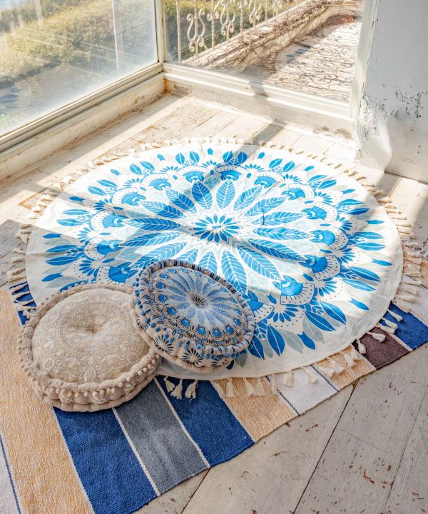 Moroccan Mandala Round Cloth