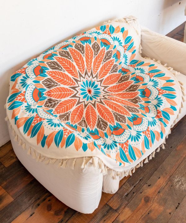 Moroccan Mandala Round Cloth