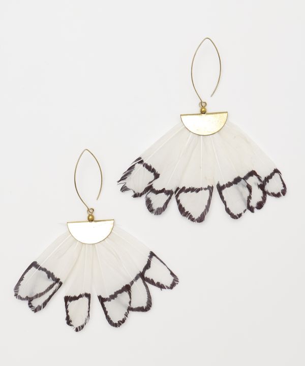 Feather Volume Earrings