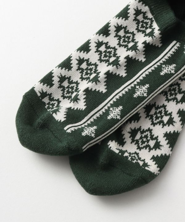 Navajo Pattern Ankle Socks 23-25cm