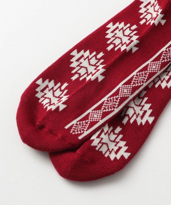 Navajo Pattern Ankle Socks 25-28cm