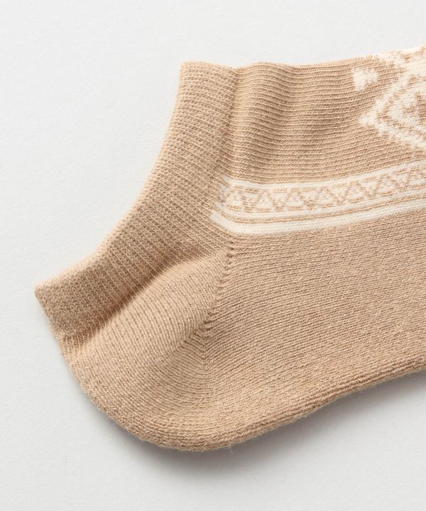 Navajo Pattern Ankle Socks 25-28cm