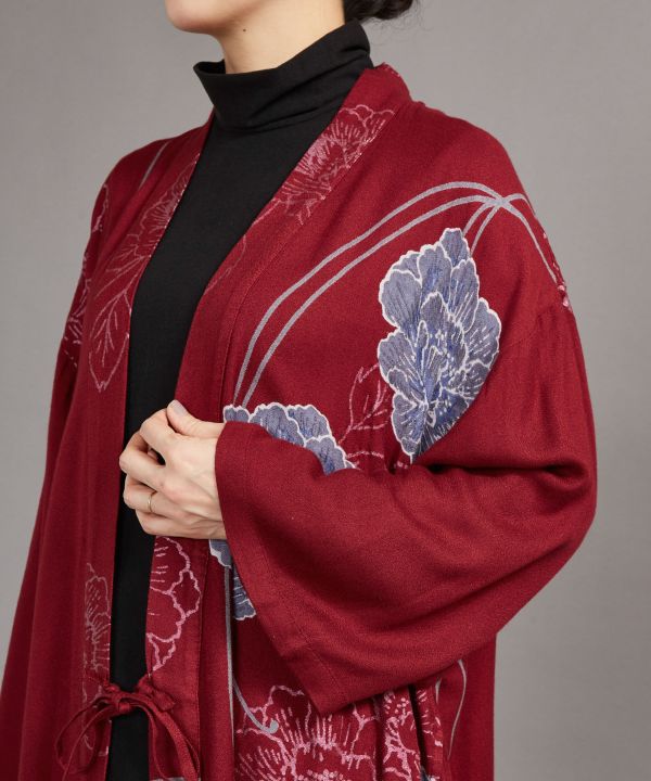 SASARAGI - Peony UV Protection KIMONO Cardigan