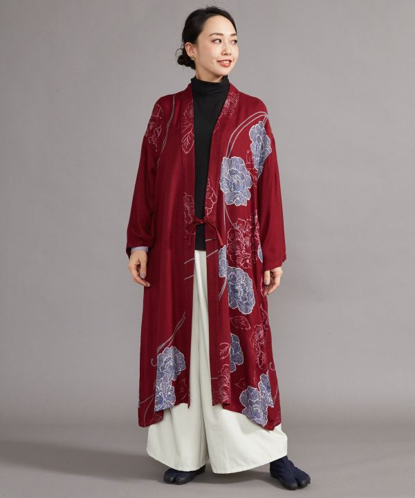 SASARAGI - Peony UV Protection KIMONO Cardigan