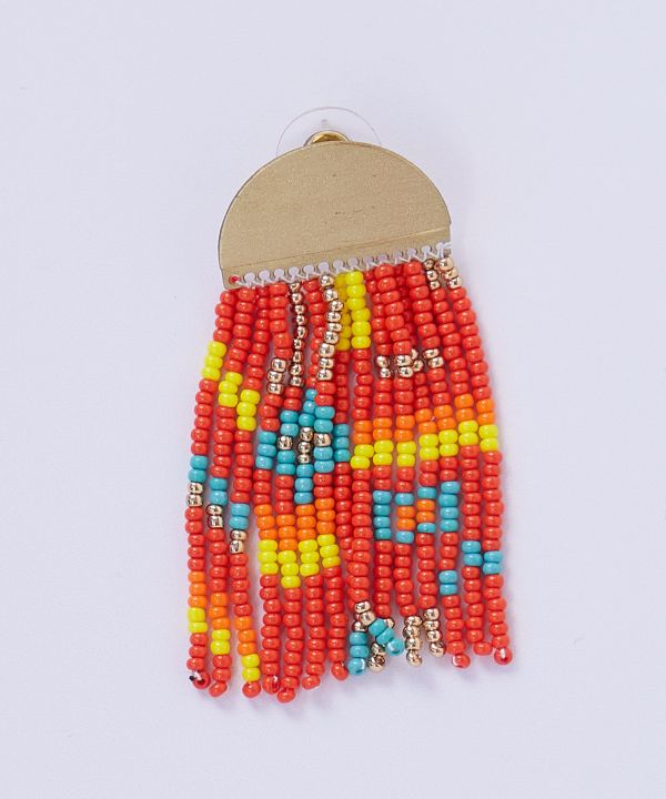 Turkish Color Beaded Stud Earring (1pc)