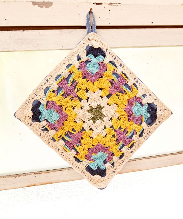 Handmade Crochet Square Placemat