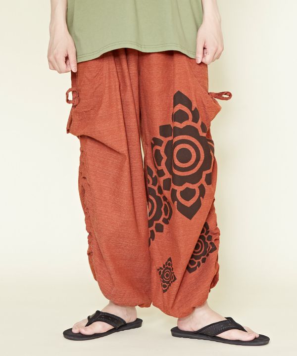 Unisex Cotton Harem Pants