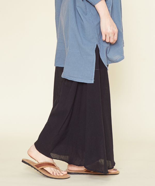 Cotton Flare Pants