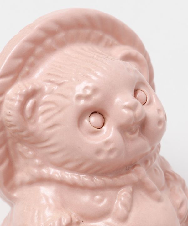 SHIGARAKI Ware Sitting TANUKI - Pink