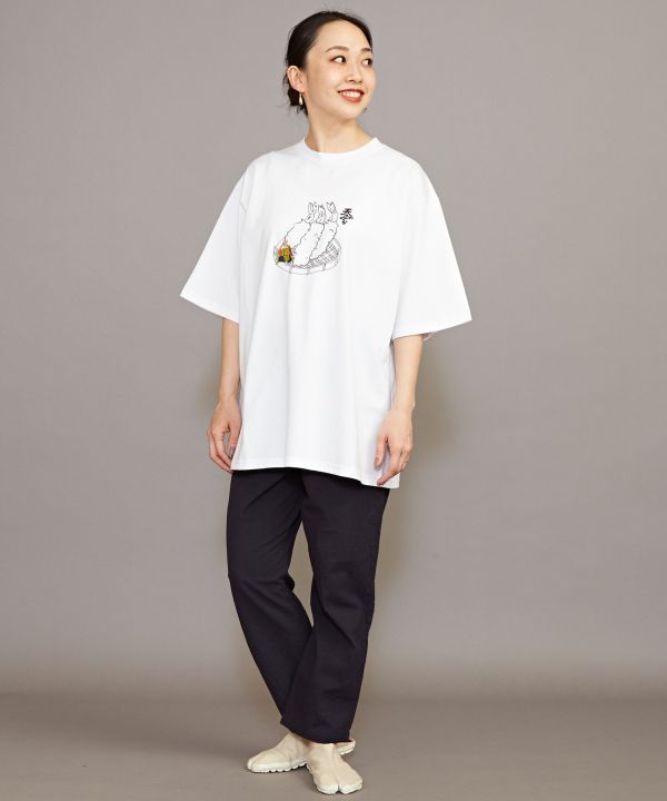 OMOCHA-E Japanese Cuisine Slouchy Tee