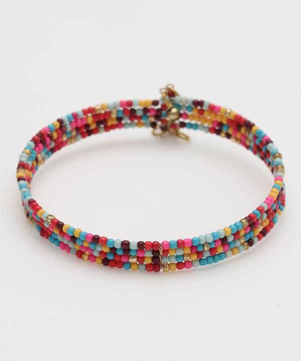 Colorful Beaded Bangle