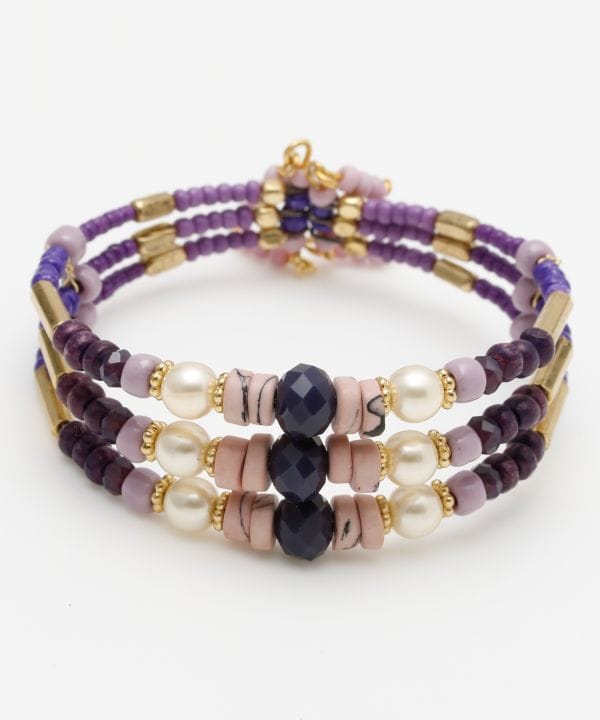 Layered Beaded Bangle