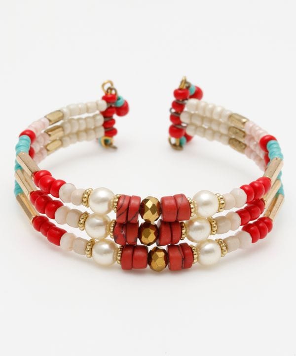 Layered Beaded Bangle