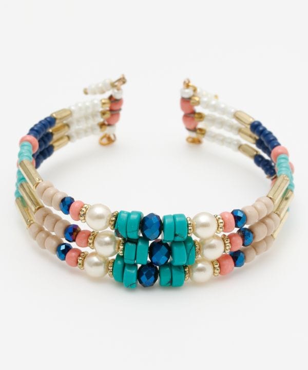 Layered Beaded Bangle