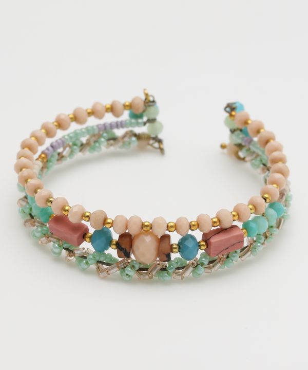 Summer Beaded Bangle