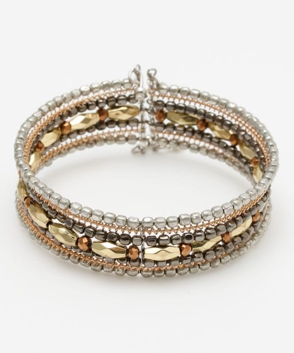 Metal Beaded Bangle