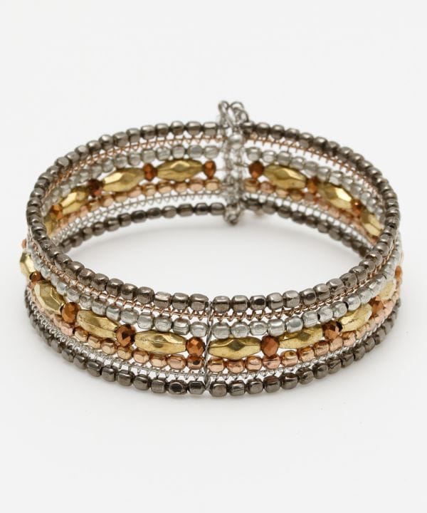 Metal Beaded Bangle