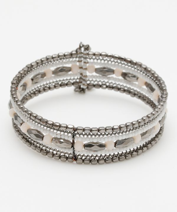 Metal Beaded Bangle