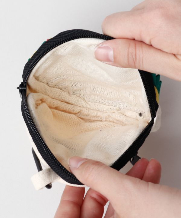 Cotton Round Purse