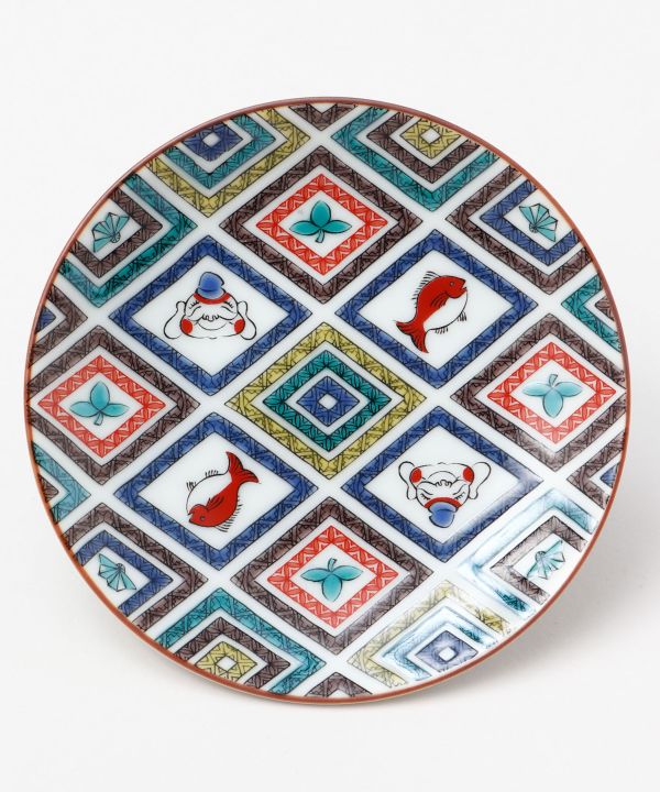 Bring Good Fortune Kutani Ware Plates