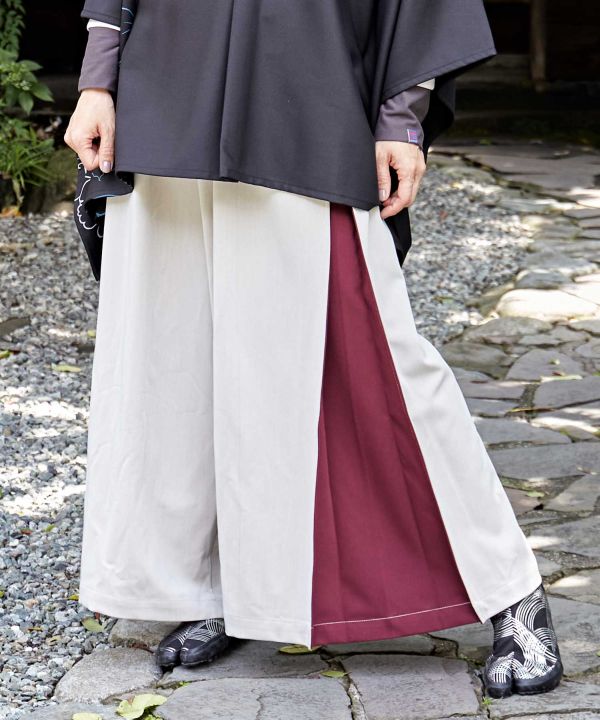 KAKURE-IRO Bi-color Hakama Style Pants