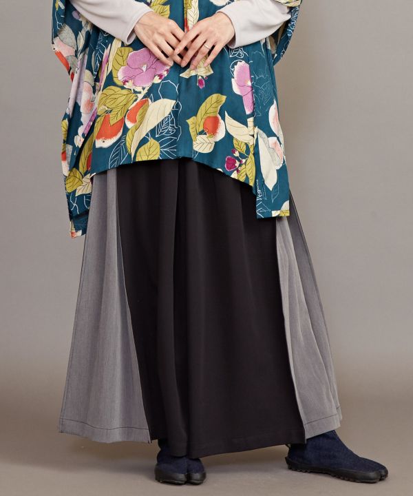 KAKURE-IRO Bi-color Hakama Style Pants