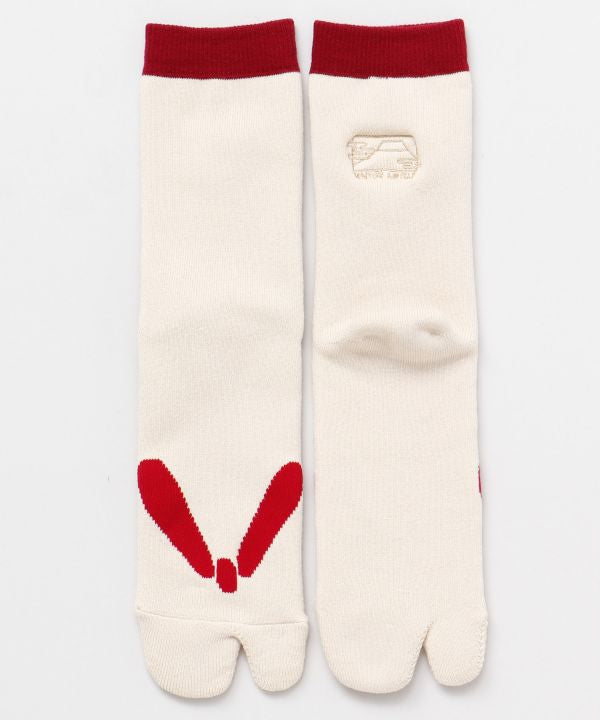 Thick TABI Socks - YUNOSUSUME 23-25cm