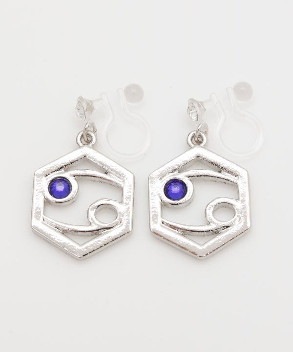 HOSHI SHIRUBE - Star Sign Clip Earrings