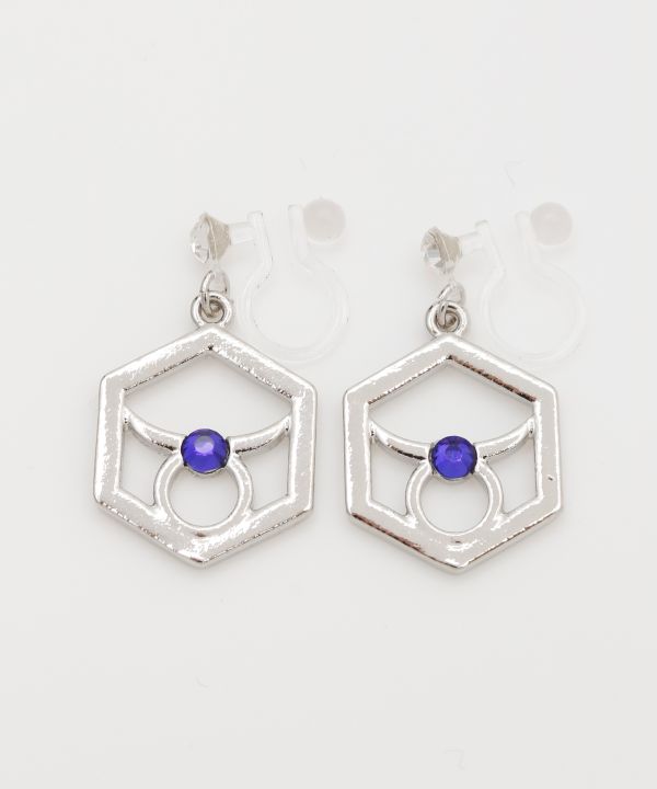 HOSHI SHIRUBE - Star Sign Clip Earrings