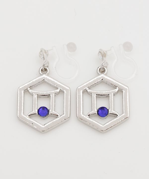 HOSHI SHIRUBE - Star Sign Clip Earrings