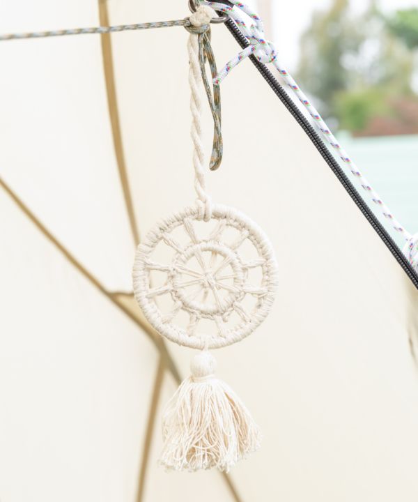 Circle Macrame Ornament