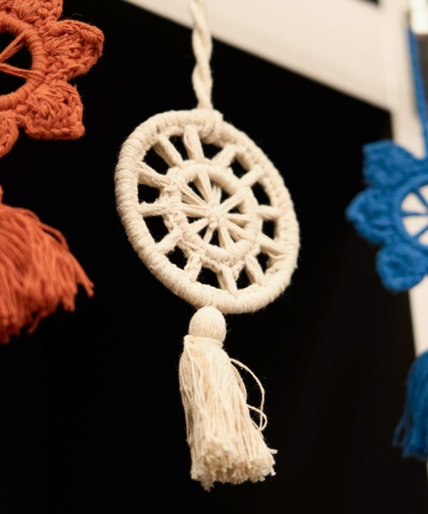 Circle Macrame Ornament