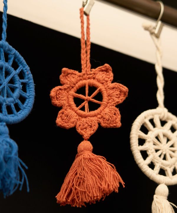 Flower Macrame Ornament