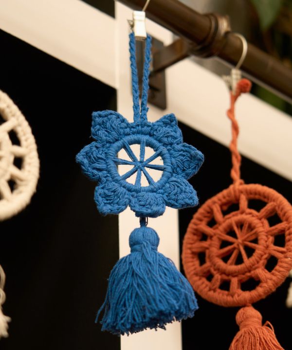 Flower Macrame Ornament