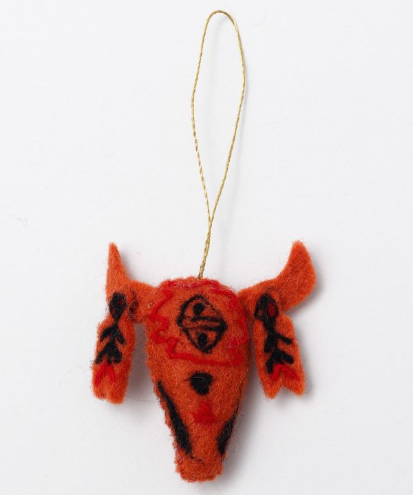 Buffalo Felt Ornament