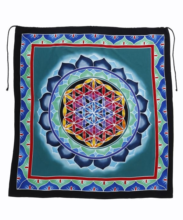 Kaleidoscope Lotus Tapestry