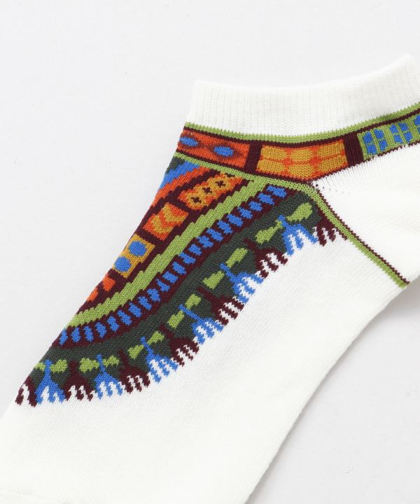 Dashiki Ankle Socks 25-28cm